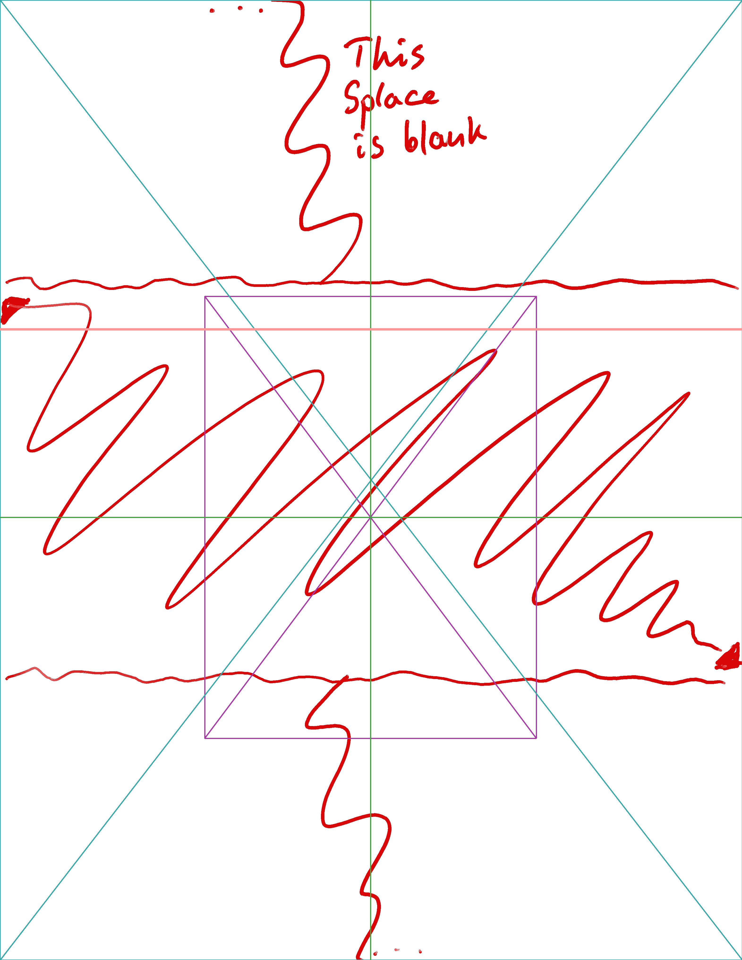 The lines rendered as is with librm_lines, notice the size tracker expanded outside the page size
